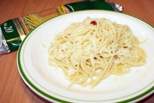 Spaghetti aglio e olio