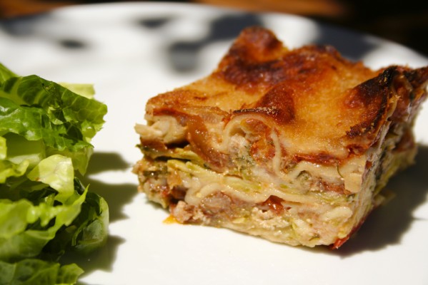 Lasagne mit Zucchini
