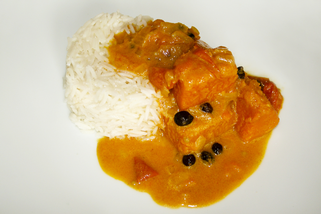Kürbiscurry vegan
