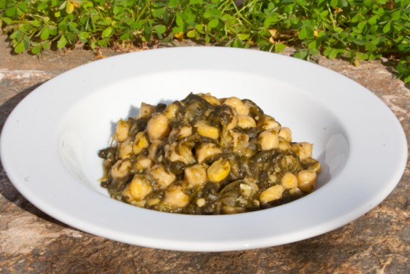Kichererbsen mit Spinat – Einfaches gesundes Rezept