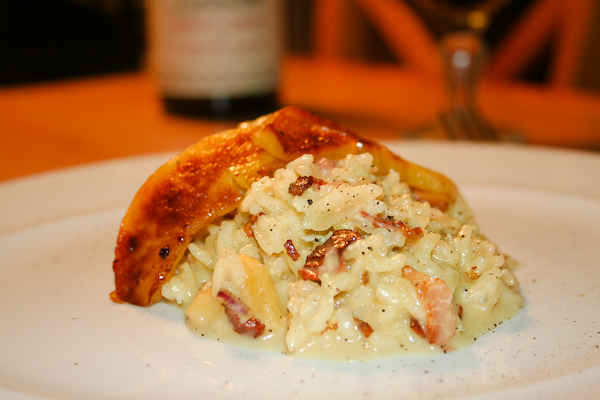 Risotto mit Bratapfel und Gorgonzola – Einfaches Winterrezept