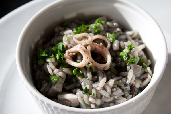Risotto mit Kalamar