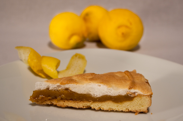 Zitronenbaiser Torte