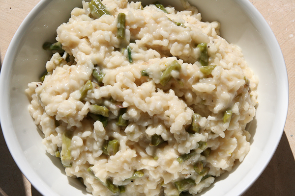 Spargelrisotto
