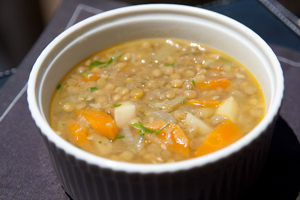 Marokkanische Linsensuppe
