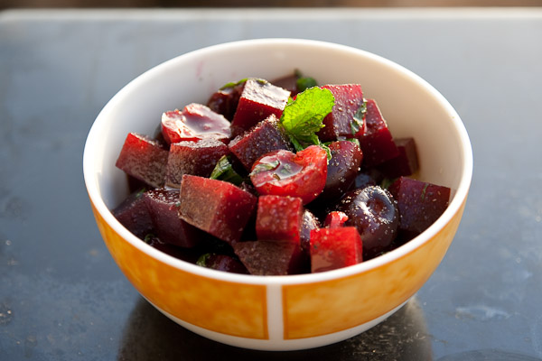 Rote Beete Kirsch Salat
