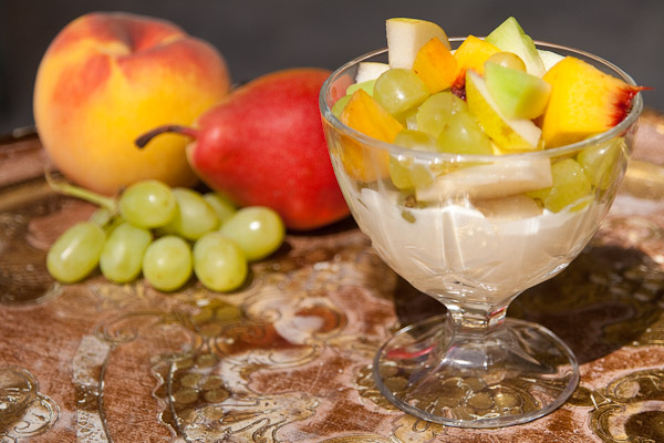 Griechisches Joghurt mit Früchten