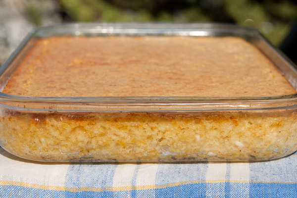 Trachanopita mit Feta – Τραχανόπιτα με φέτα
