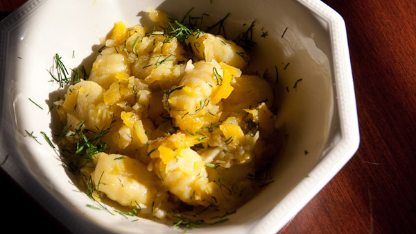 Gnocchi mit Kürbis und Apfel