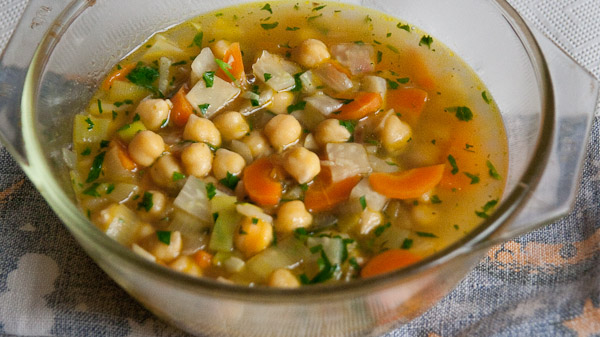 Kichererbsensuppe – Revithada – Ρεβιθάδα