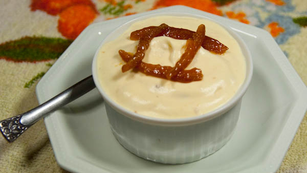 Orangenparfait