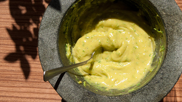 Basilikum Aioli