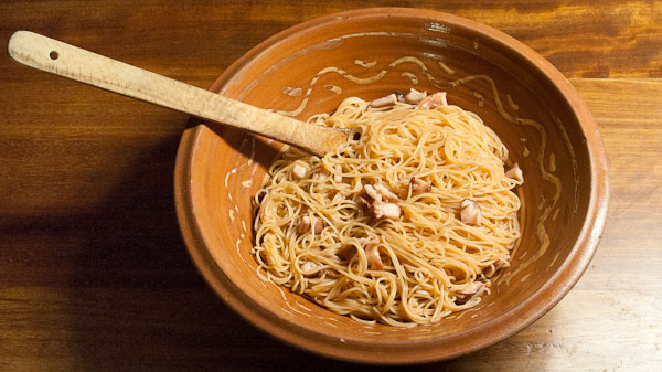 Oktopus Spaghetti