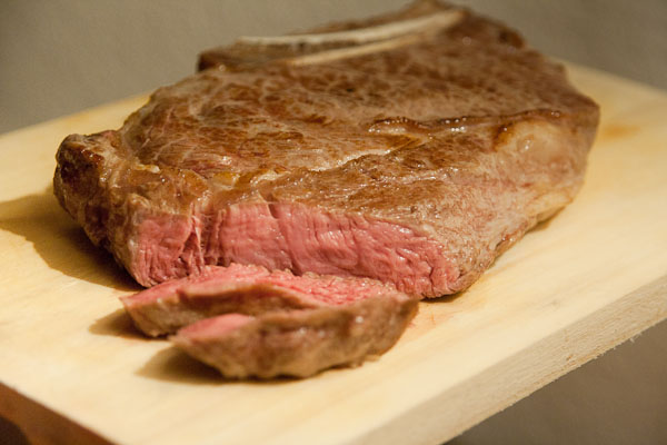 Steak Niedrigtemperaturgaren