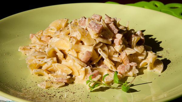 Schinkenfleckerl