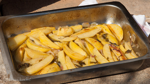 Griechische Ofenkartoffeln