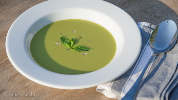 Geeiste Erbsensuppe Rezept – Erfrischend