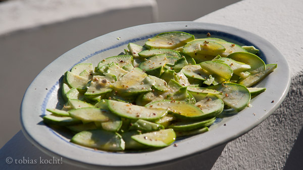 Zucchini Salat