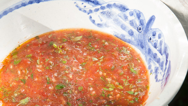 Tomaten Basilikum Sauce vegan