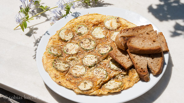 Zucchini Omelett
