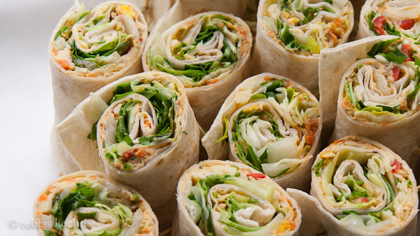 Vegetarische Wraps