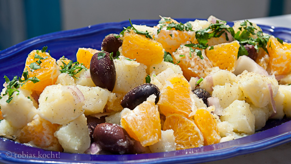 Kartoffel Orangen Salat