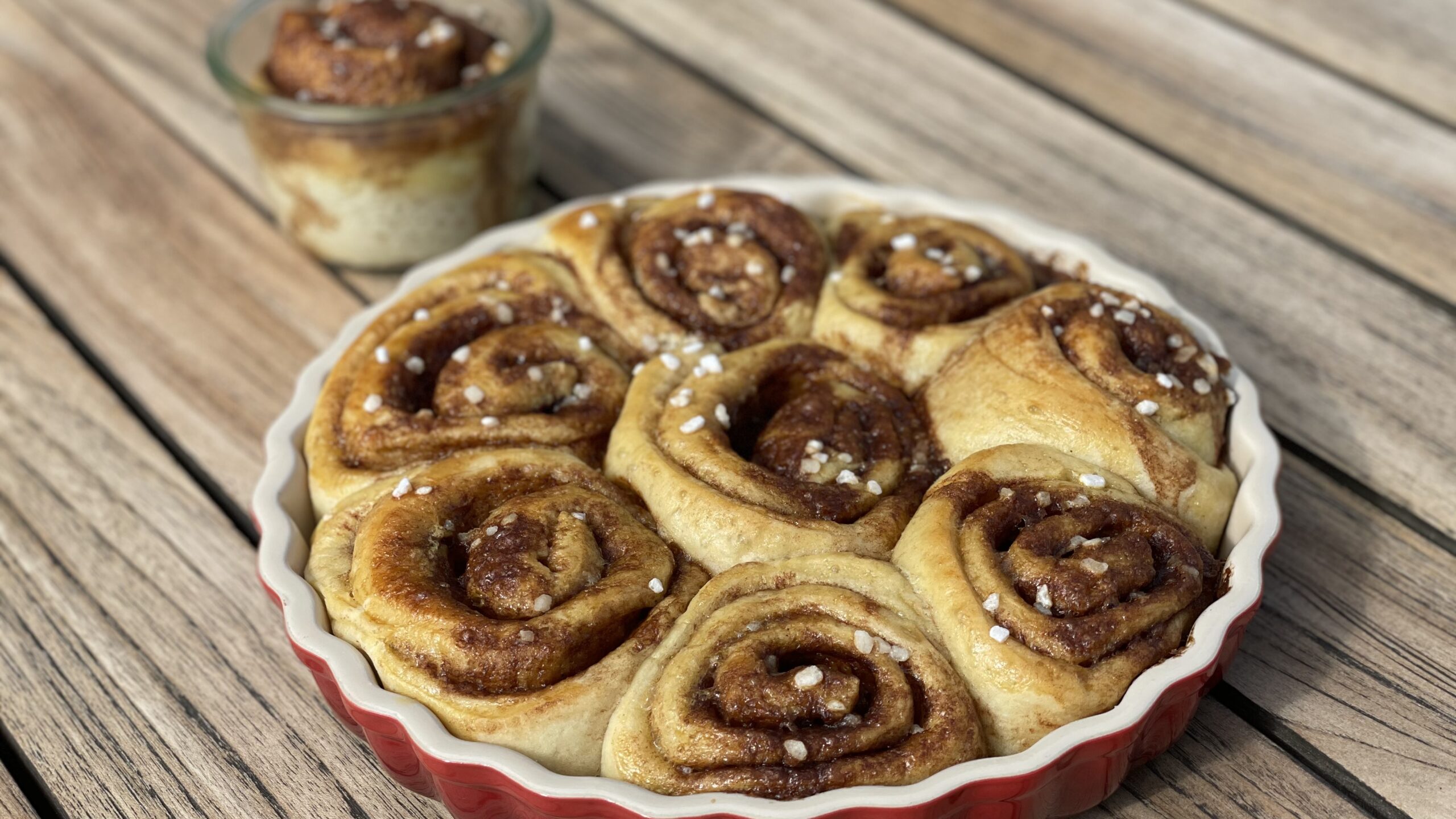 Die beste Zimtschnecke der Welt – im Glas gebacken und haltbar gemacht.