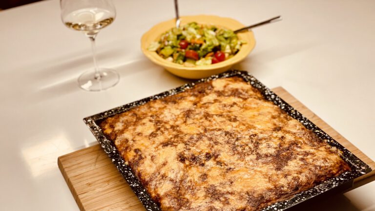 Das beste vegane Lasagne Rezept mit Béchamel